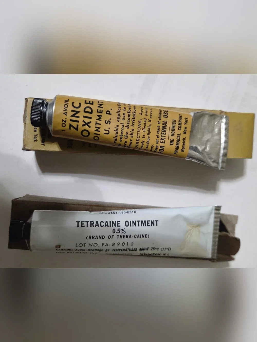 Antique US Army Issue Medical Supplies WWII